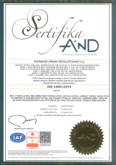 Starwood ISO-14001.2018 TR